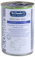 Влажный диетический корм для собак Dr.Clauder's Special Diet Sensitive при пищевой непереносимости Dr.Clauder's