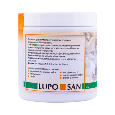 Мультивитаминный комплекс LUPO Krauter Pellets (пеллеты) Luposan