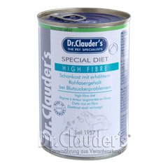 Влажный диетический корм для собак Dr.Clauder's Special Diet High Fibre с высоким содержанием клетчатки Dr.Clauder's