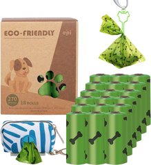 Биоразлагаемые пакеты для экскрементов собак EPI Poop Bag Roll Derby