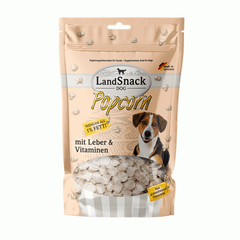 Попкорн для собак LandSnack с печенью и витаминами LandSnack