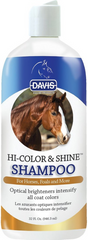 Шампунь для лошадей DAVIS Hi Color & Shine для усиления цвета и блеска Davis