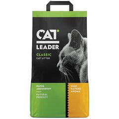 Супер впитывающий наполнитель в кошачий туалет Cat Leader Classic Wild Nature CAT LEADER