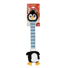 Іграшка для собак Barksi Crunch Body Пінгвін з Хрусткою Шиєю та Двома Пищалками 40 см Barksi